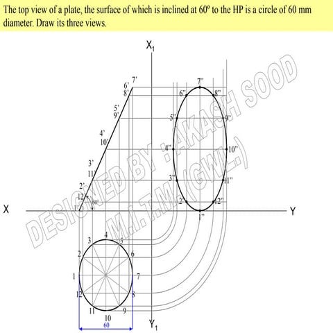 Projection of planes 023