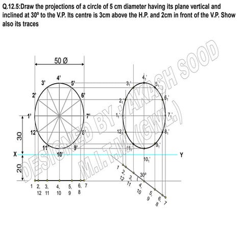 Projection of planes 026