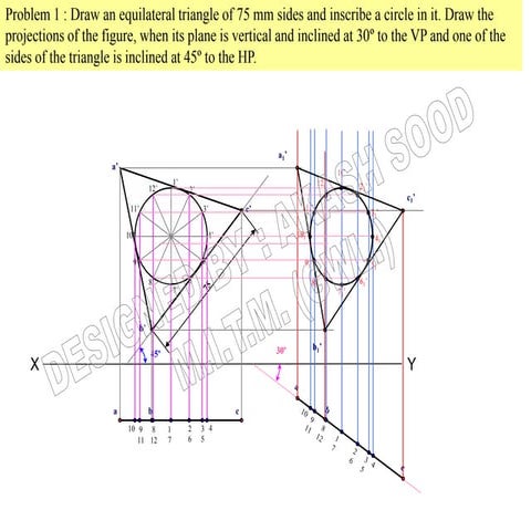 Projection of planes 035