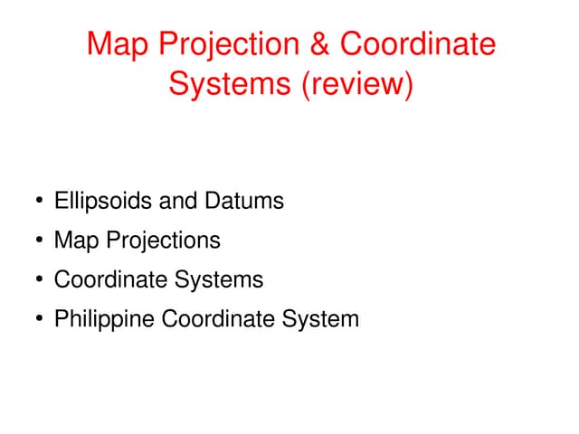 Projections Eps