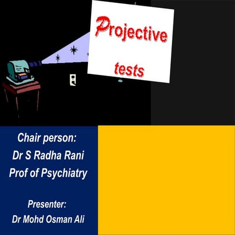 Projective tests dr ali