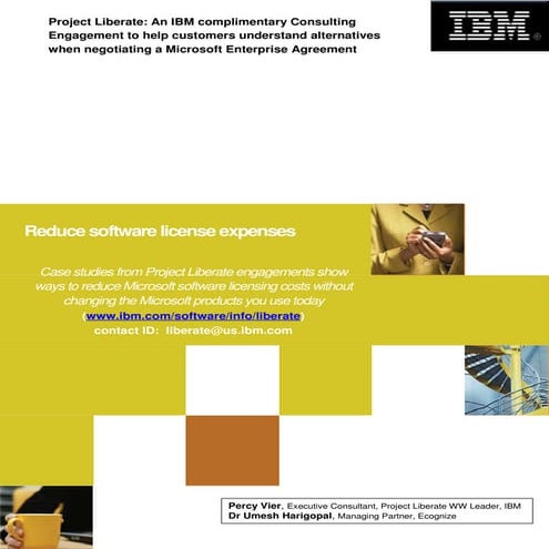 Project Liberate for CiOs