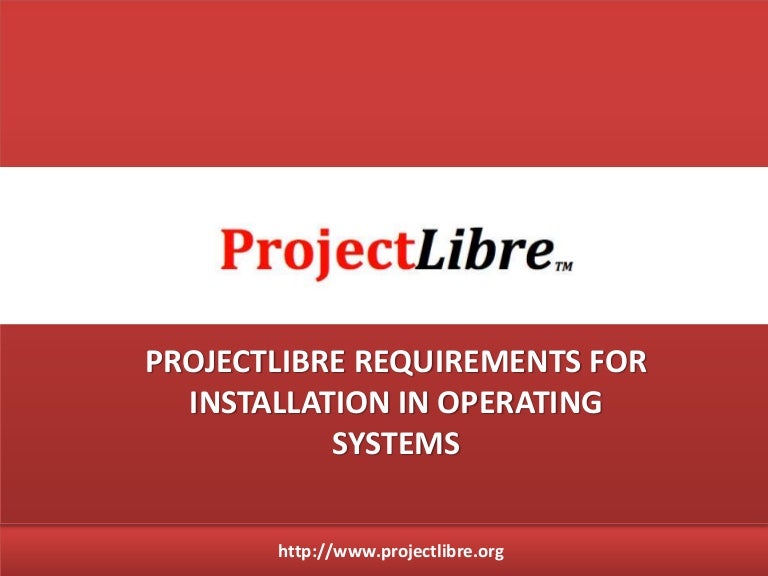 Project Libre Deb