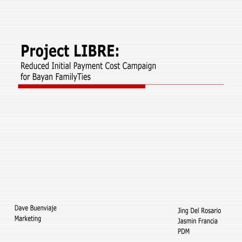 PROJECT LIBRE