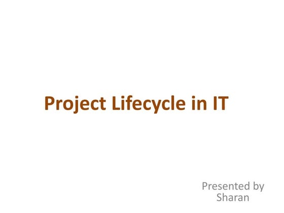 Project life cycle | ODP | Developmental Sites | Real Estate