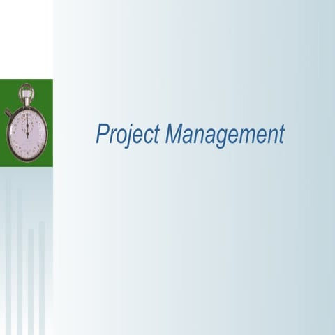 Project management