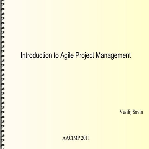 Project management