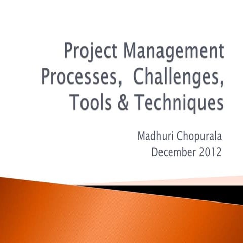 Project management