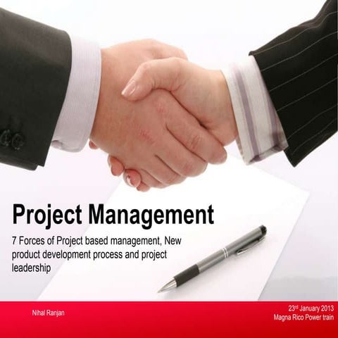 Project management