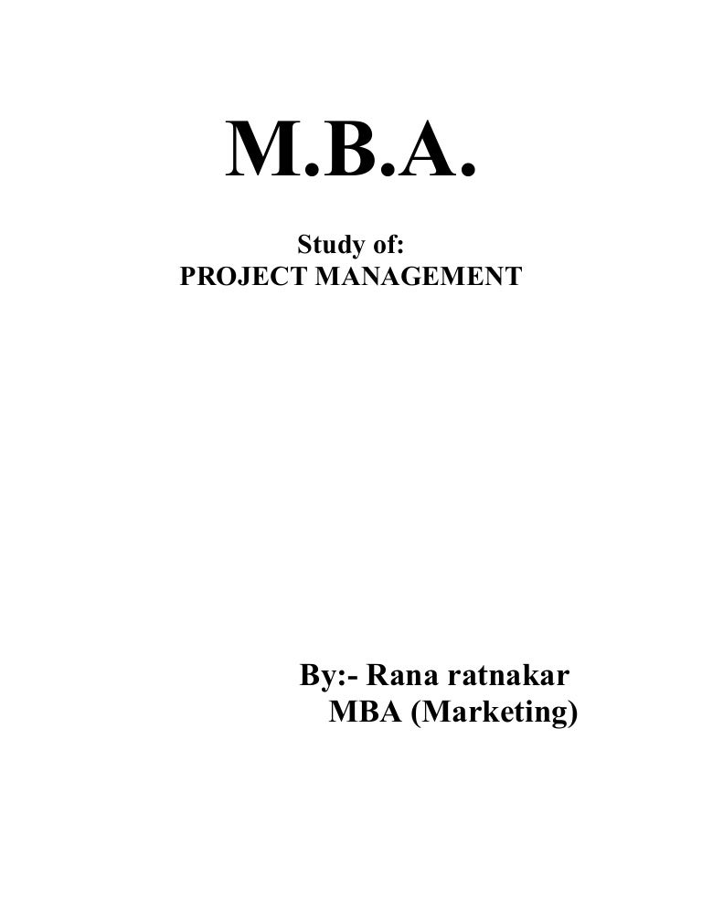 Projects By Prasanna Chandra 8th Edition
