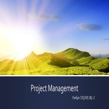 Project management