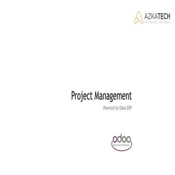Project management solution