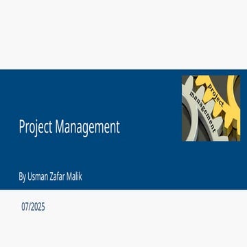 Project Management with Knowledge Areas and AI
