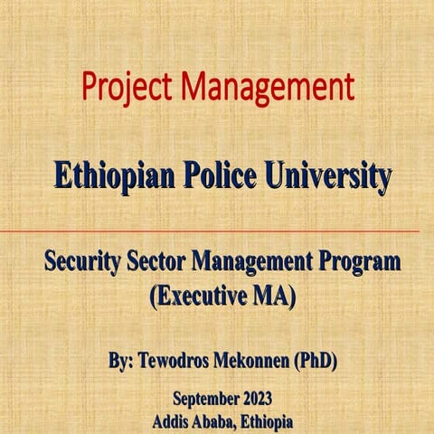 Project planning and  Management for all decipline .ppt