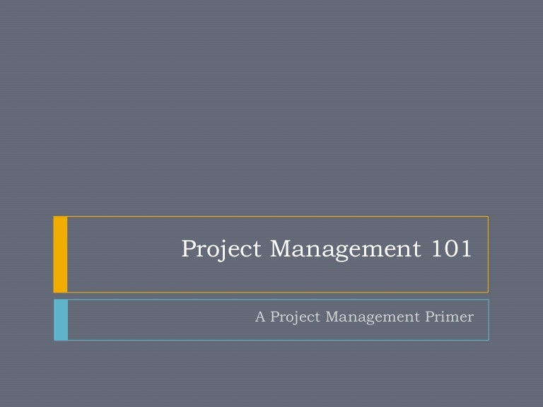 Project management basics pdf picture