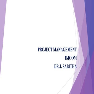 Project management (2)