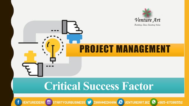Project management Critical Success Factor