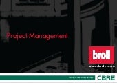 Project management brochure