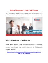 PMP Certification Columbus Ohio