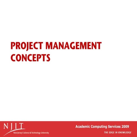 Project management concepts_basic