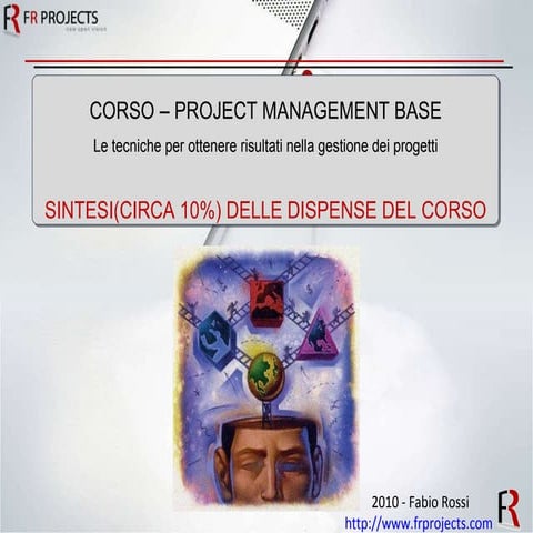 Project Management Corso Base Saggio