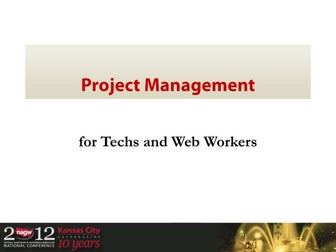 Project management for nagw