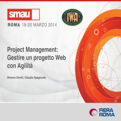 Project management: Gestire progetto web con Agilità (con DSDM, Agile Project...