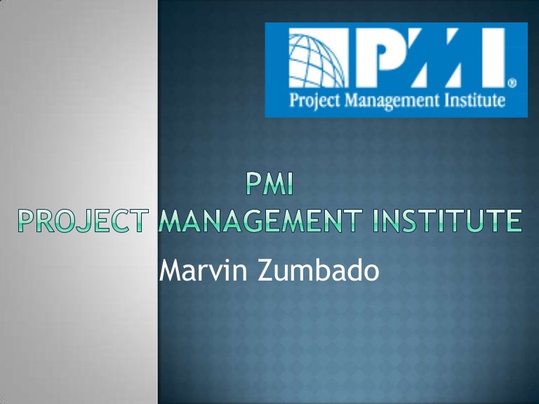 Project management institute