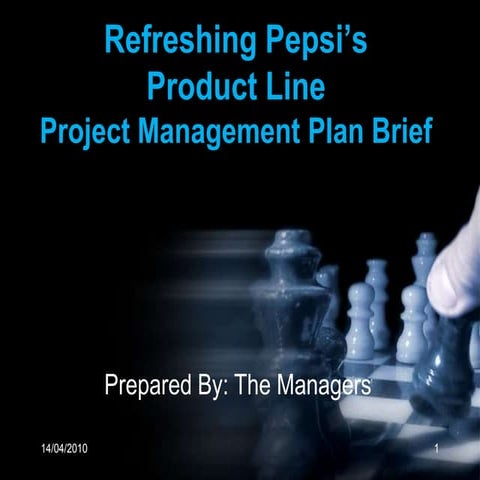 Project Management Pepsi