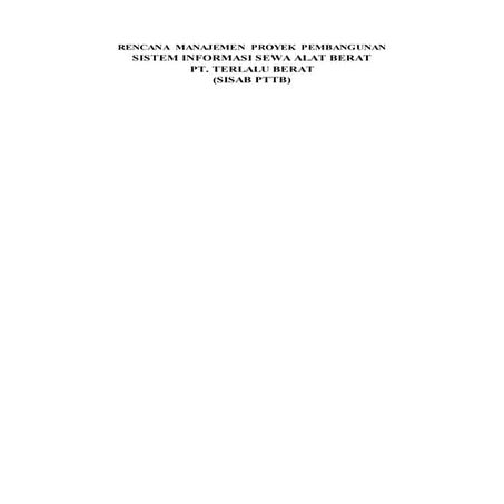 Proposal Project Management Plan