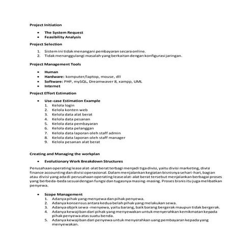 Identification Project Management Plan | PDF