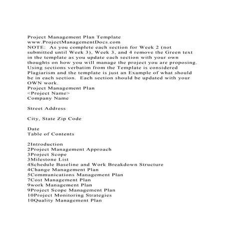 Project Management Plan Templatewww.ProjectManagementDocs.com.docx