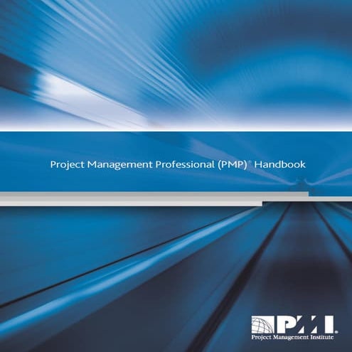 Project management professional handbook