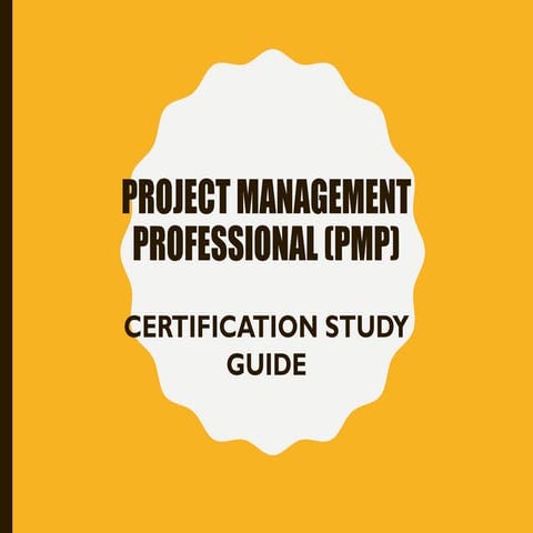 Project management professional (pmi) study guide