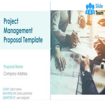 Project Management Proposal Template Powerpoint Presentation Slides