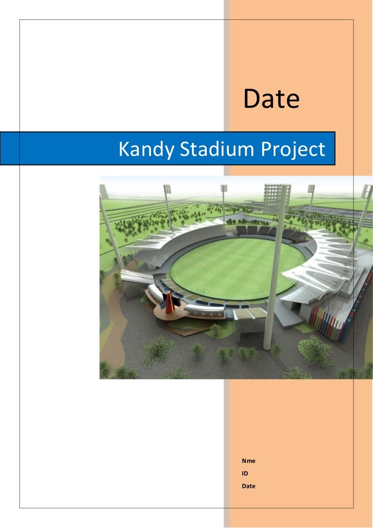 Project management report of stadium