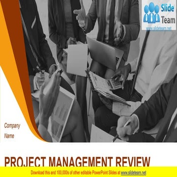 Project Management Review PowerPoint Presentation Slides 