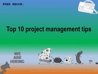 Top 10 project management tips