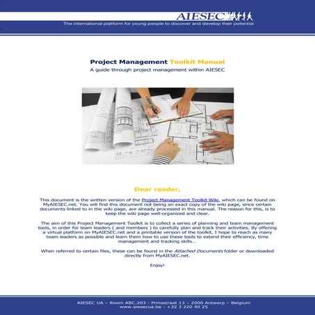 Project management toolkit_manual