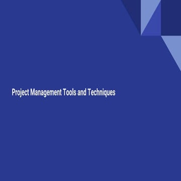 Project Management Tools and Techniques.pptx