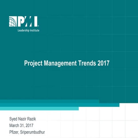 Project Management Trends 2017