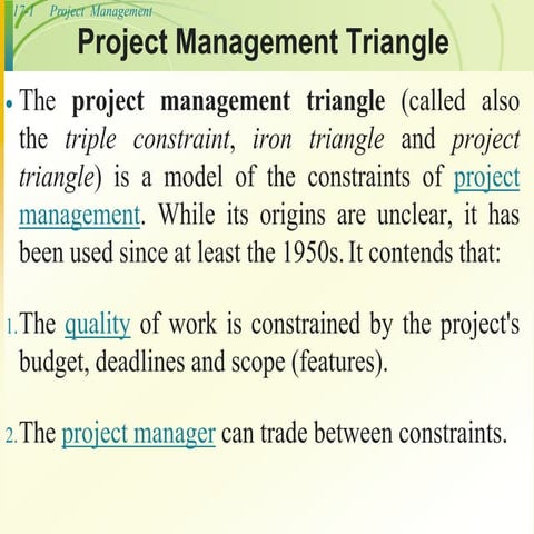 Project Management Triangle.ppt