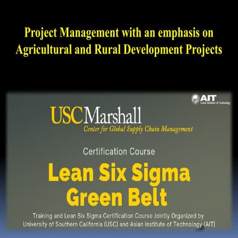 Project Management with an emphasis on Agricultural and Rural Development Projects.pptx
