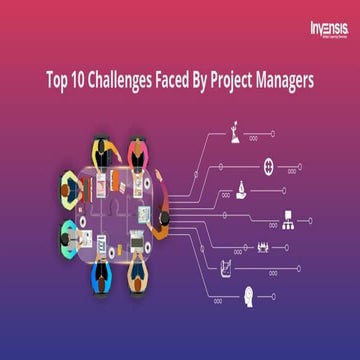 Top 10 challenges faced by Project Managers | PPT