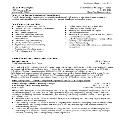 Project manager shaun_washingtonvfinal