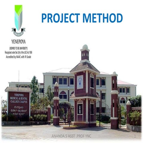 Project method  anand ync