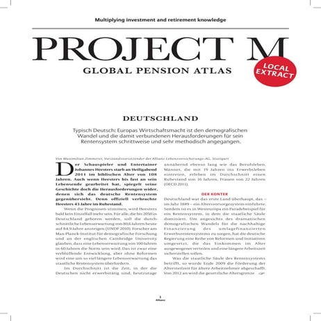 Global Pension Atlas Germany