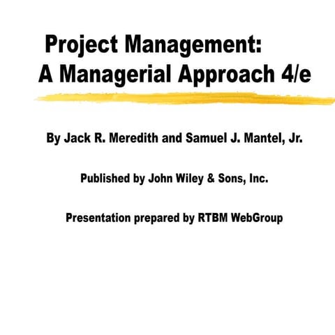 Project mgmt.