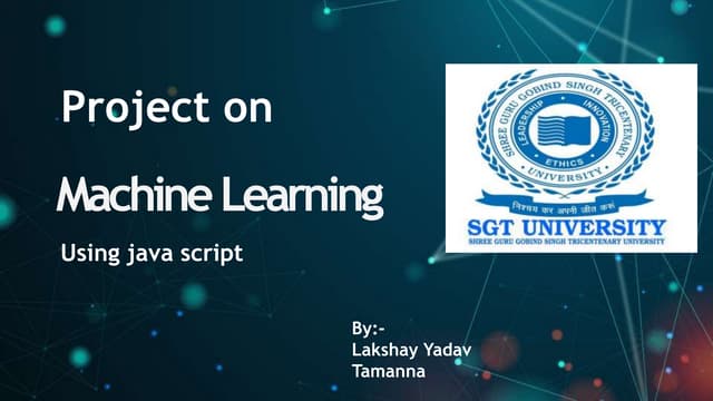 project machine learning using java.pptx