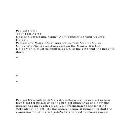 Project NameYour Full NameCourse Number and Name (As i.docx